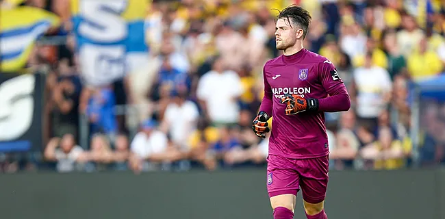 Anderlecht mène à la mi-temps